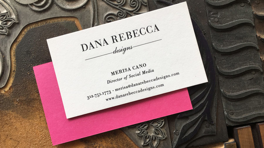 Dana Rebecca Designs Business Cards