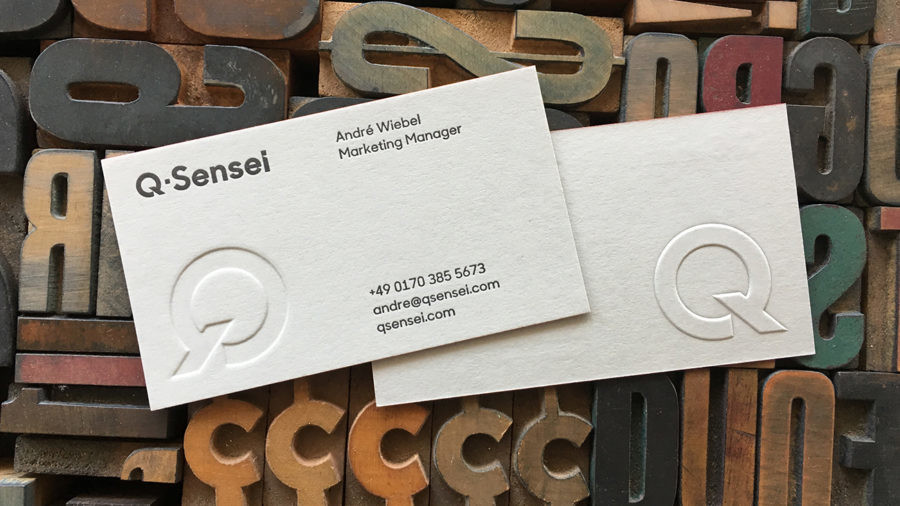 Q-Sensei Business Cards
