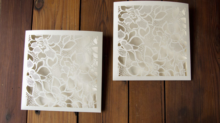 Lace Card Holder